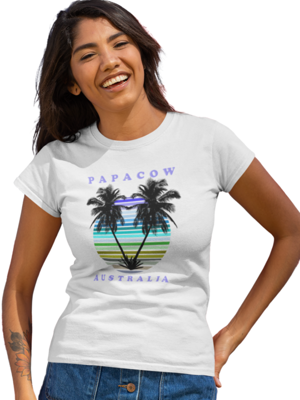 Women's Graphic T-Shirt - SHADY PALMS