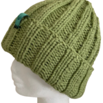 Double Deluxe Celadon Beanie - Image 4