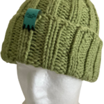 Double Deluxe Celadon Beanie - Image 3