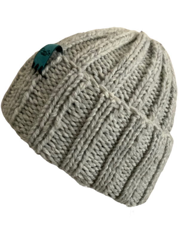 Double Deluxe Smoke Melange Beanie - Image 3