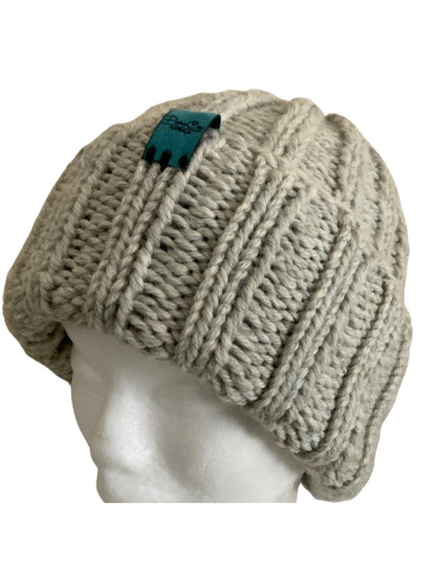 Double Deluxe Smoke Melange Beanie - Image 4