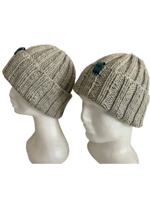 Double Deluxe Smoke Melange Beanie